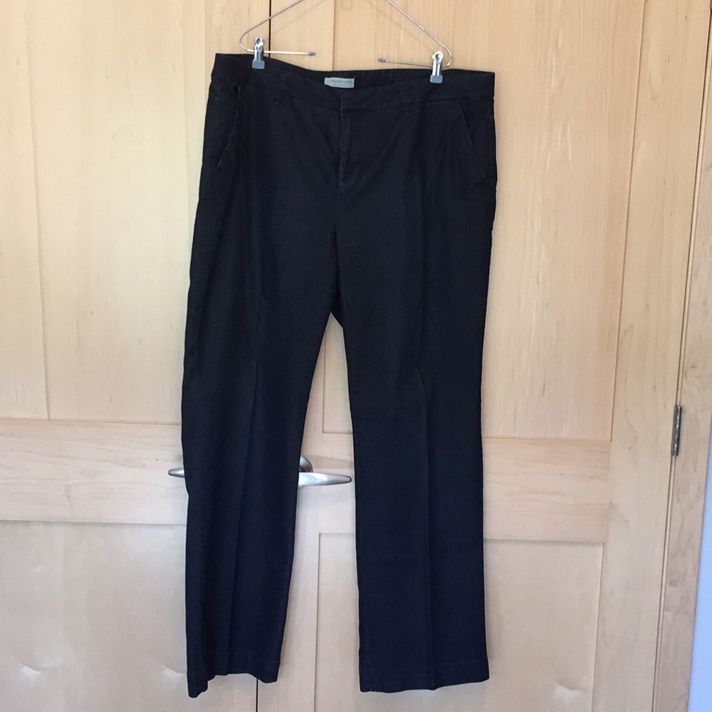 Trouser style jeans